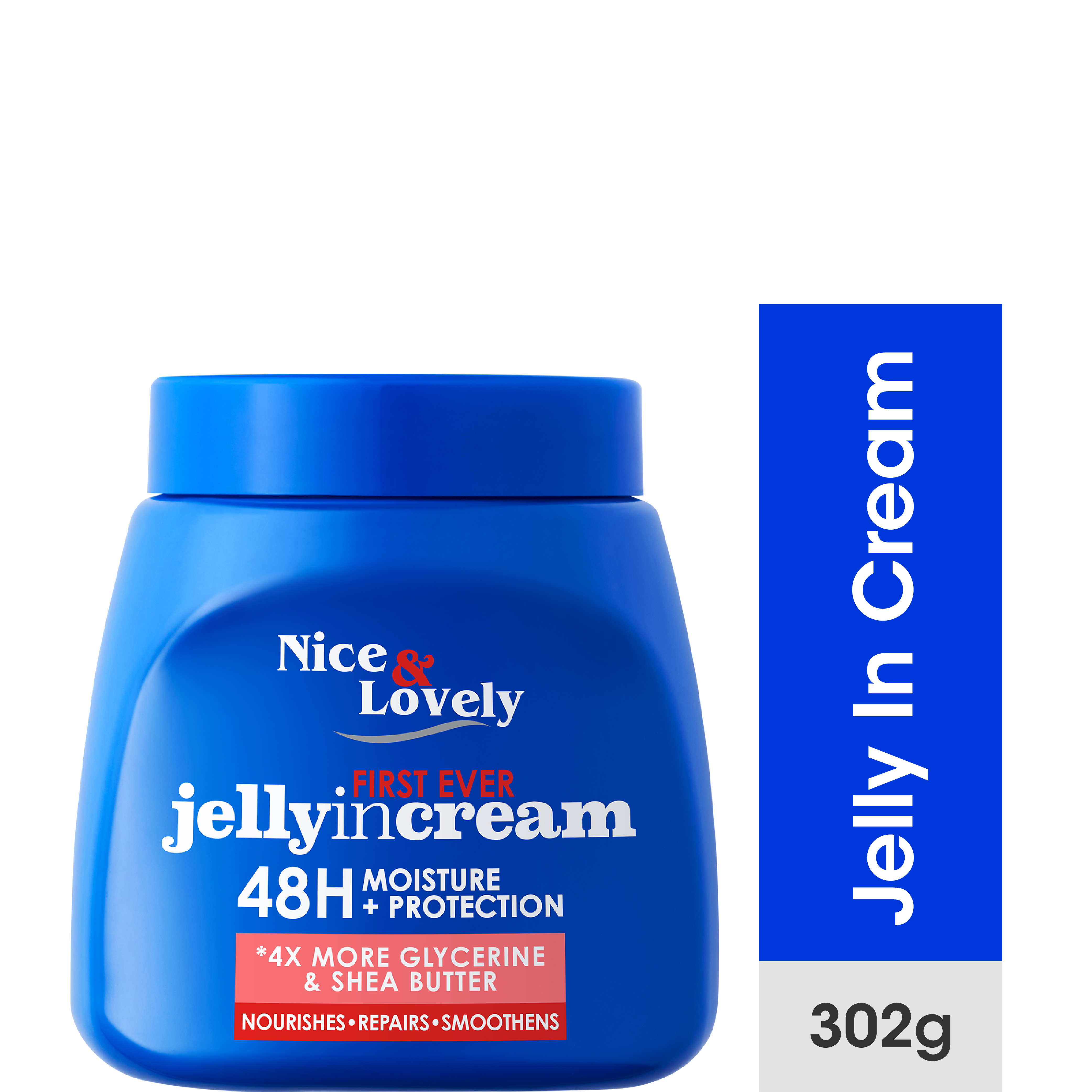 Nice & Lovely Jelly In Cream Moist Shea Butter 302G